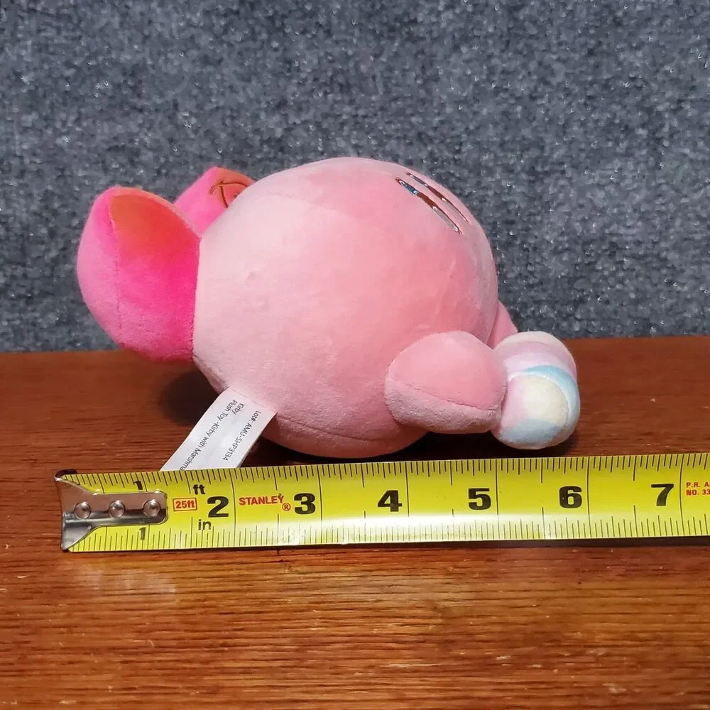Nintendo Kirby With Marshmallow Plush Toy Pink Pastel Furyu Japan Cute Stuffed